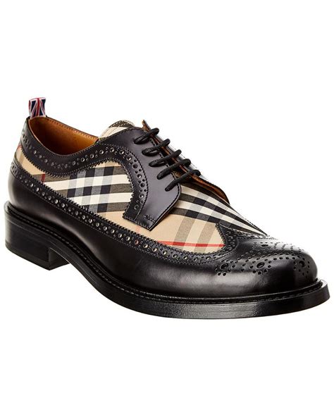 burberry shoes men cheap|burberry men's wingtip shoes.